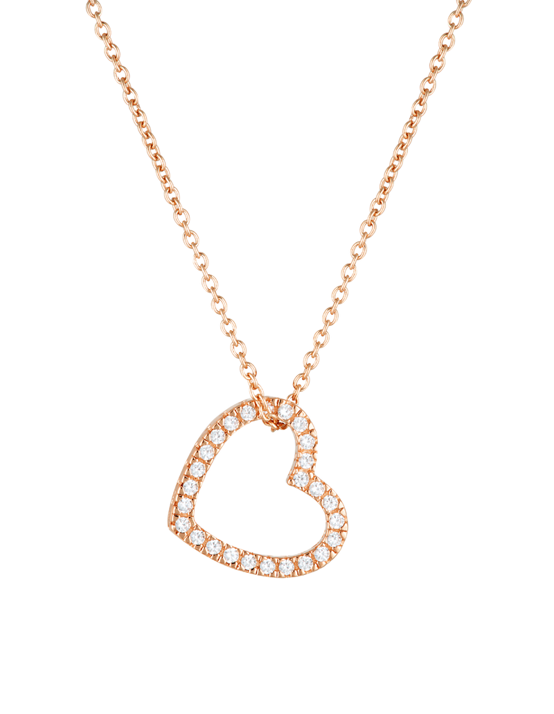 Georgini Hera Necklace - Rose Gold | Mocha Australia