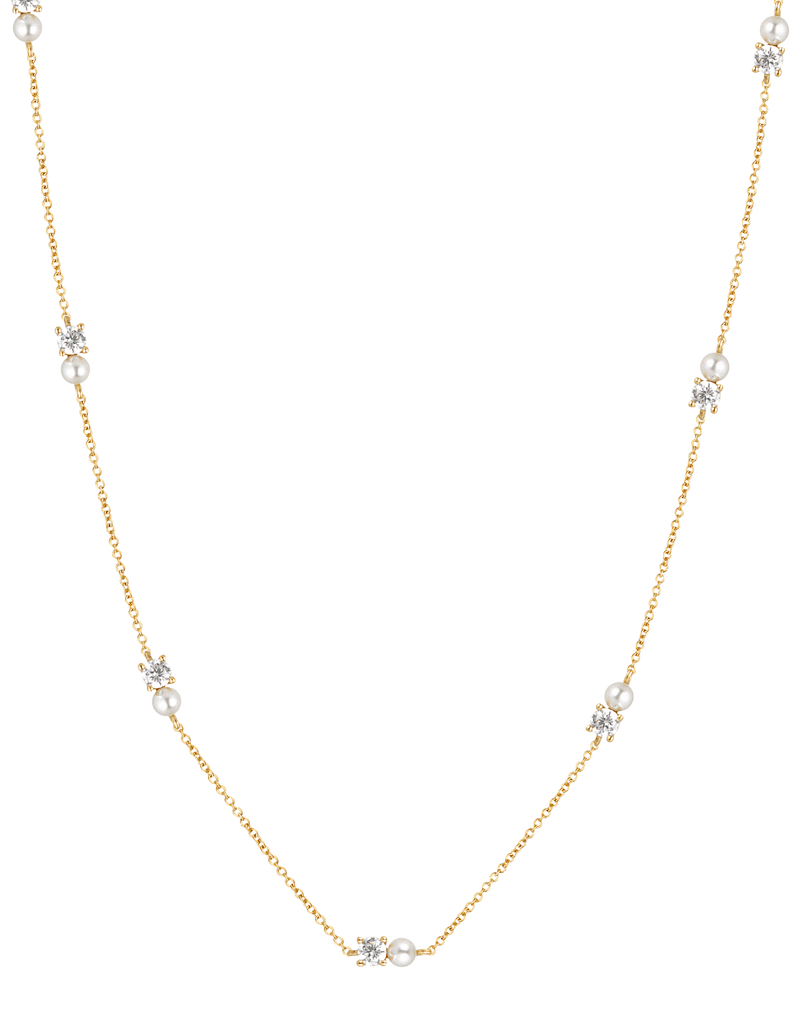 Georgini Snow Drop Necklace - Gold | Mocha Australia