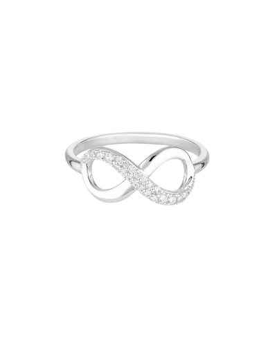 Georgini Forever Infinity Ring w/ CZ - Silver | Mocha Australia