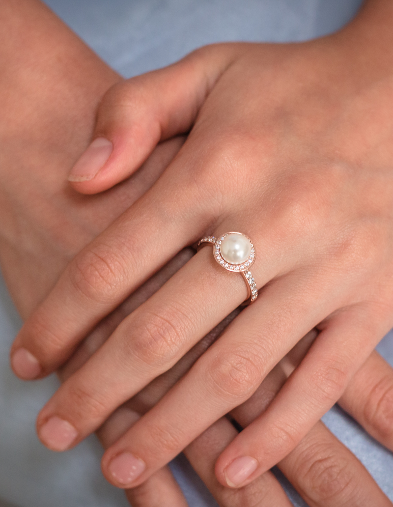 Georgini Heirloom Always Ring - Rose Gold | Mocha Australia