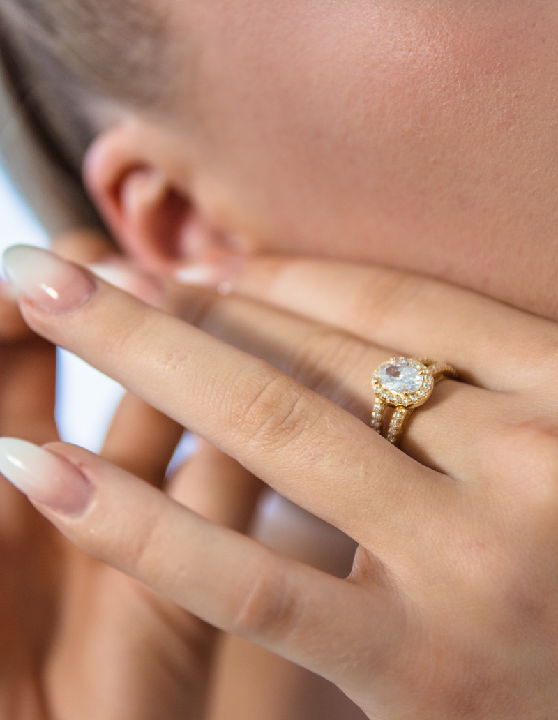 Georgini Aurora Glory Ring - Gold | Mocha Australia