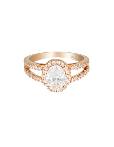 Georgini Aurora Glory Ring - Rose Gold | Mocha Australia