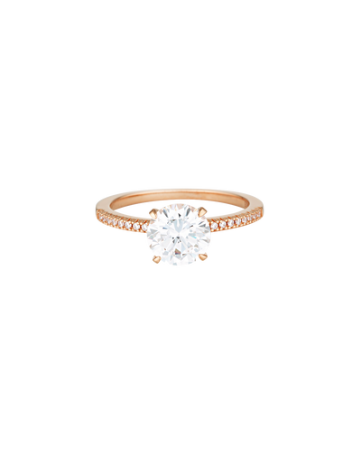 Georgini Iconic Bridal Francesca Ring - Rose Gold | Mocha Australia