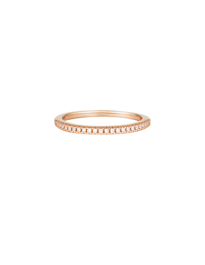 Georgini Iconic Bridal Anne Band - Rose Gold | Mocha Australia