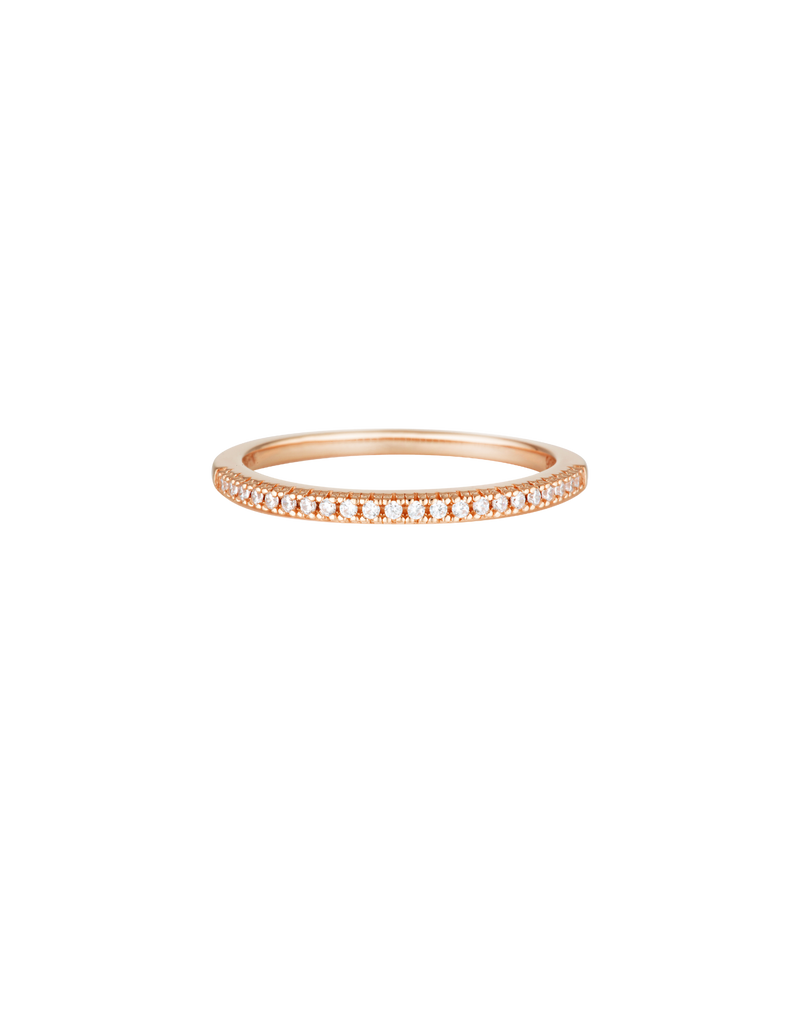 Georgini Iconic Bridal Anne Band - Rose Gold | Mocha Australia