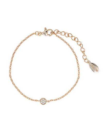 Georgini Dotti Bracelet w/ CZ - Rose Gold | Mocha Australia