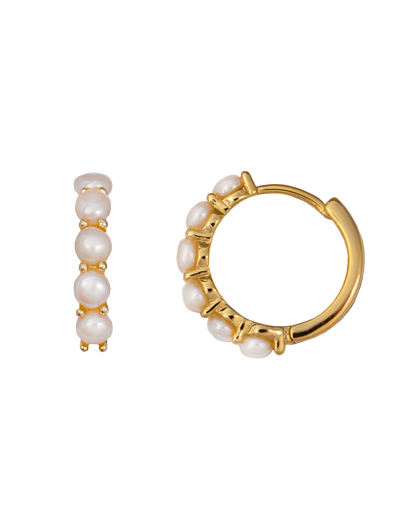 Zahar Lily Earrings - Gold | Mocha Australia