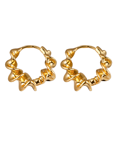 Zahar Harley Earrings - Gold | Mocha Australia