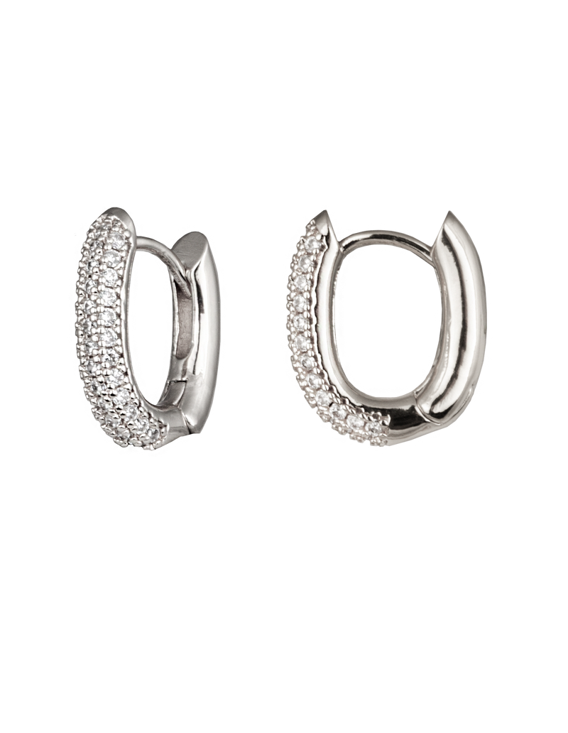 Zahar Ivy Earrings - Silver | Mocha Australia