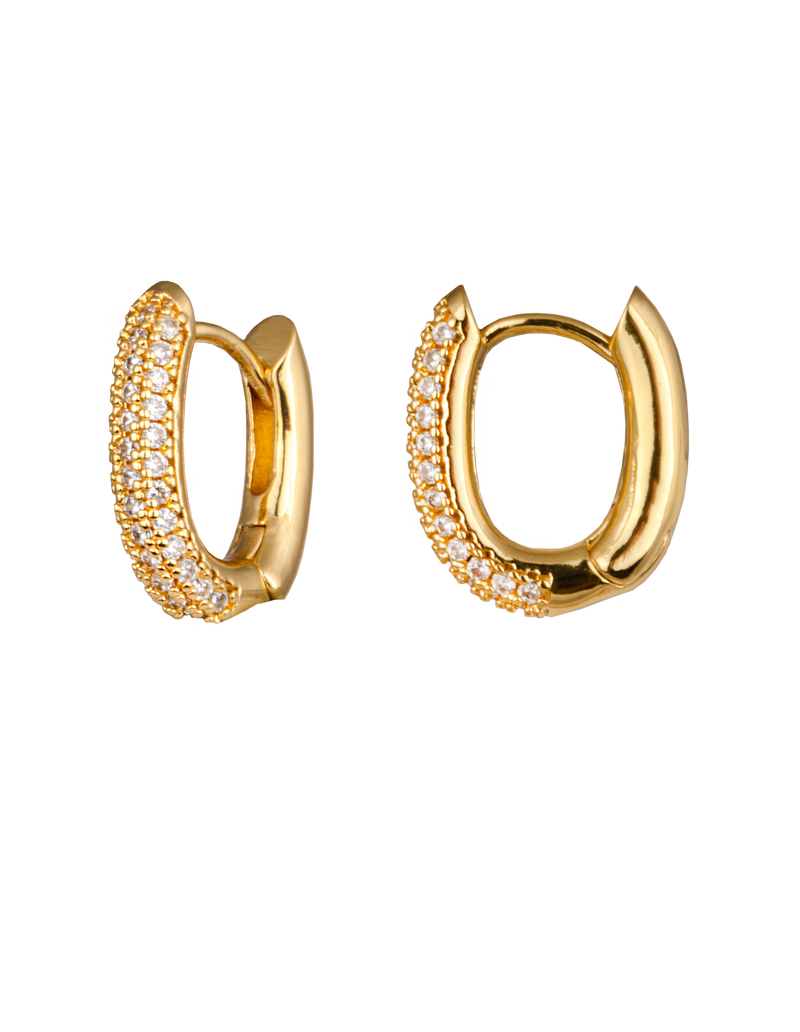 Zahar Ivy Earrings - Gold | Mocha Australia
