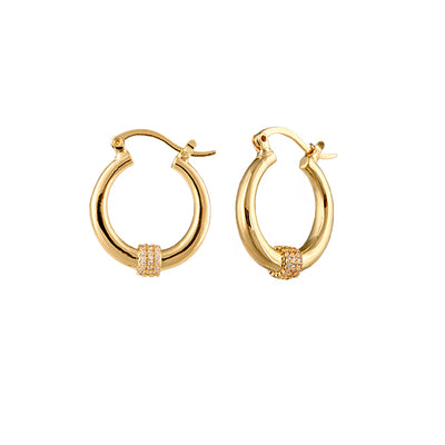 Zahar Kennedy Earrings- Gold | Mocha Australia