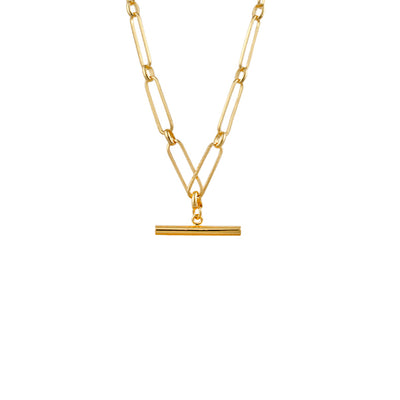 Zahar Tristan Necklace- Gold | Mocha Australia