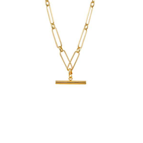 Zahar Tristan Necklace- Gold | Mocha Australia