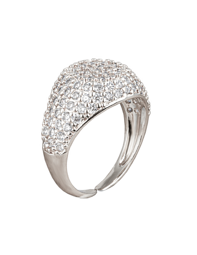 Zahar Nova Ring - Silver | Mocha Australia