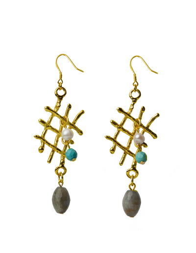 Mocha Reborn Obsessed Earrings | Mocha Australia