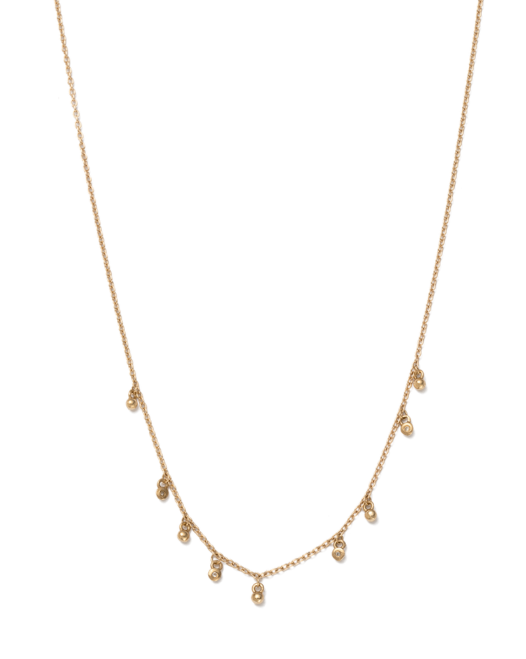 Kirstin Ash Sea Mist Necklace w/ 9K Gold | Mocha Australia