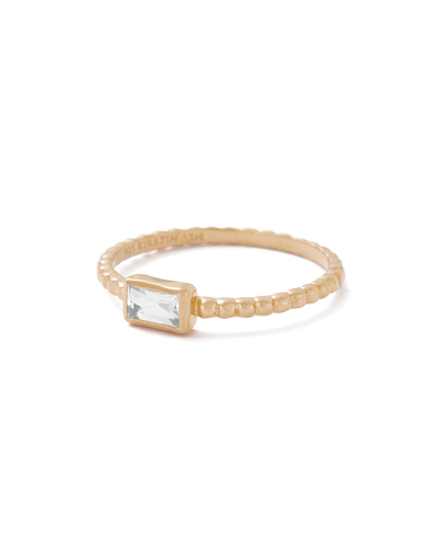 Kirstin Ash Sierra Ring- Gold | Mocha Australia