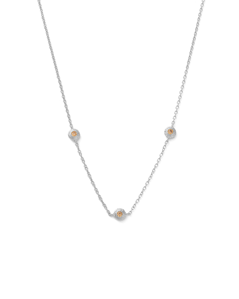 Kirstin Ash Tangerine Necklace- Silver | Mocha Australia
